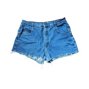 Vintage Cherokee Plus-Size Denim Cut-Off Shorts